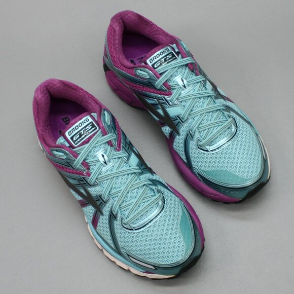 Brooks Ladies 10 B Adrenaline GTS 17 Purple Running Shoes Sneakers - 1202311B489 - Picture 6 of 12